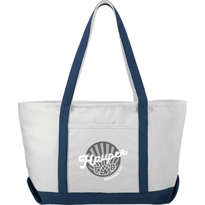 Photo of Baltic 18oz Cotton Canvas Zippered Tote
