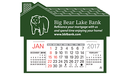 Photo of Simple Stick Calendar   House