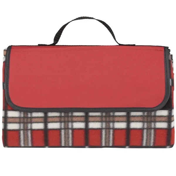 Red W/Red Plaid (Rebk) color option for Park Fleece Blanket