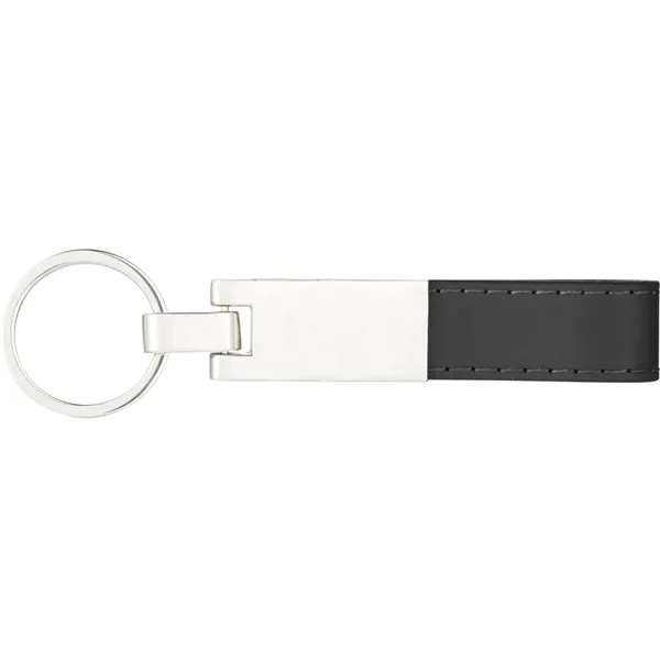 Black (Bk) color option for Ultra Hyde Silver Key Ring
