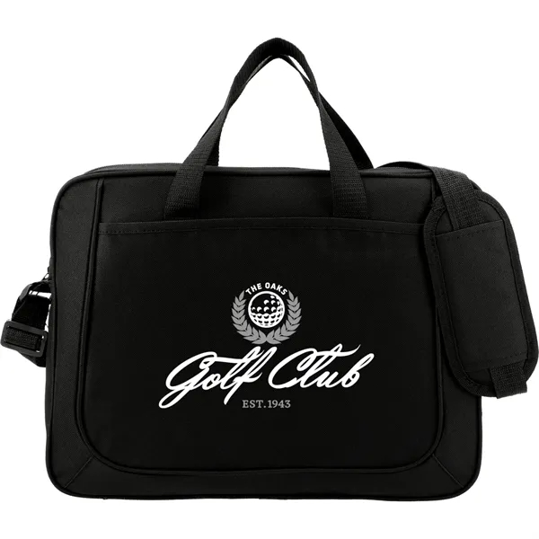 Black (Bk) color option for Dolphin Business Briefcase