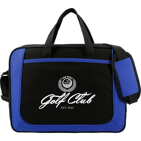 Blue W/Black(Bl) color option for Dolphin Business Briefcase