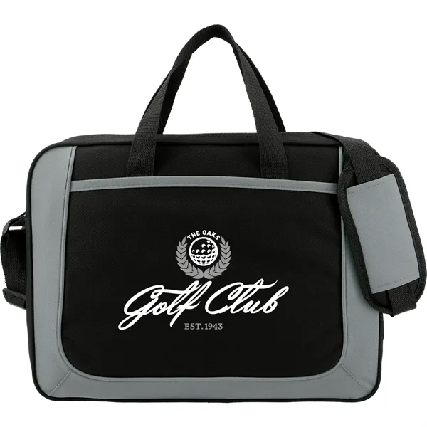 Gray W/Black(Gy) color option for Dolphin Business Briefcase