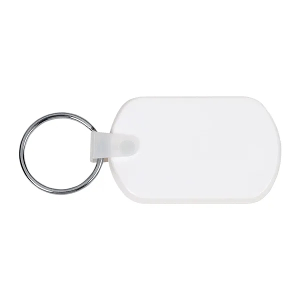 White (Wh) color option for Rectangular Soft Key Tag