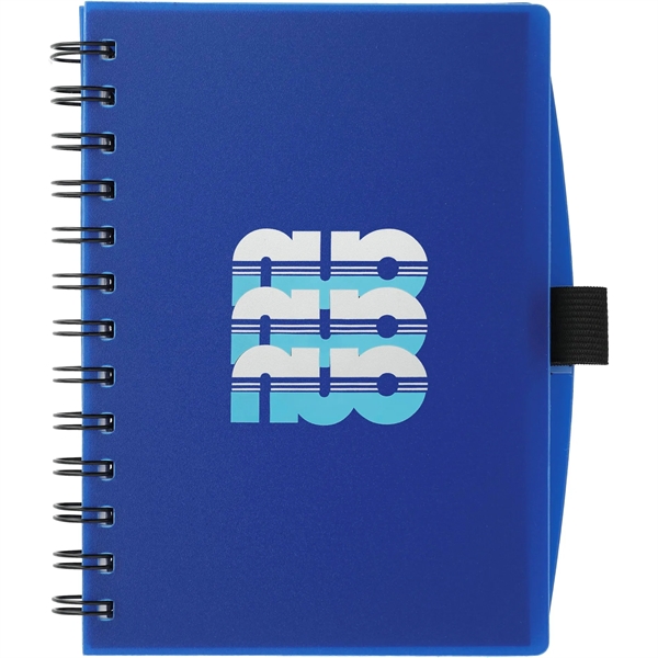 Translucent Royal Blue (Trbl) color option for Fsc® Mix 5.5" X 7" Coordinator Spiral Notebook