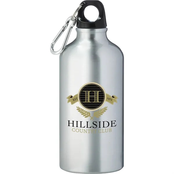 Recycled Silver color option for Li'l Shorty 17oz Aluminum Sports Bottle