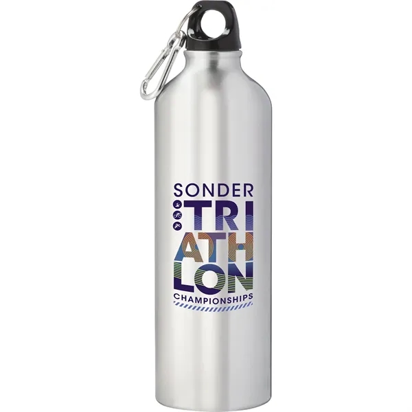 Recycled Silver color option for Pacific 26oz Aluminum Sports Bottle