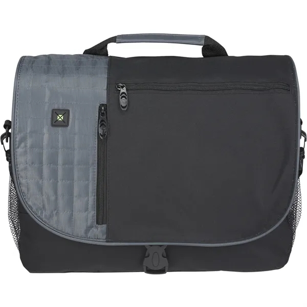 Black (Bk) color option for Verve Tsa 15" Computer Messenger Bag