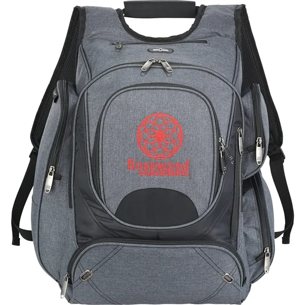 Charcoal (Ca) color option for Elleven™ Tsa 17" Computer Backpack