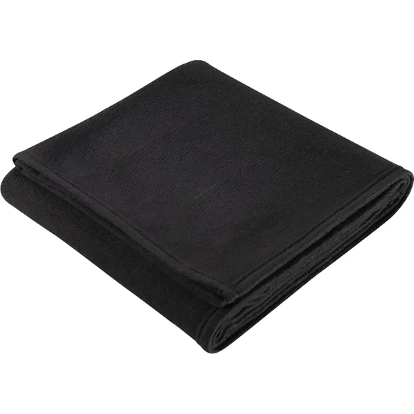 Black (Bk) color option for Sweatshirt Blanket