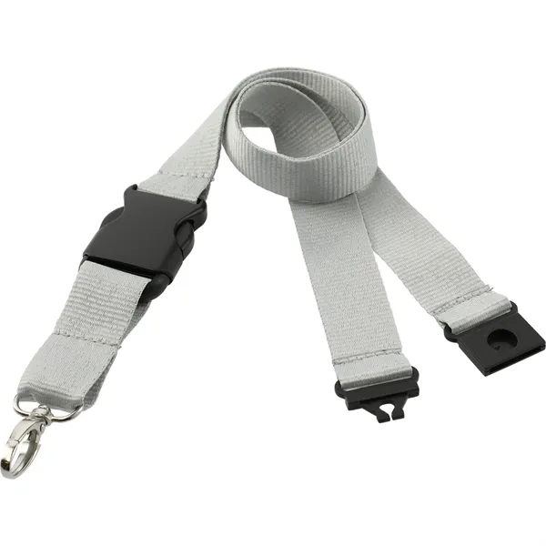 Gray (Gy) color option for Hang In There Lanyard