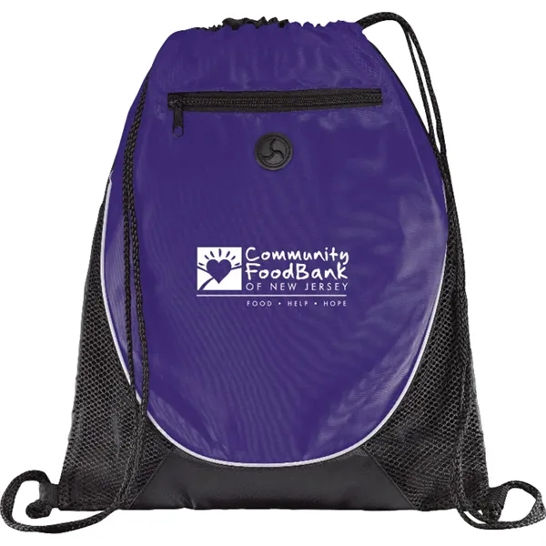 Purple (Pu) color option for Peek Drawstring Bag