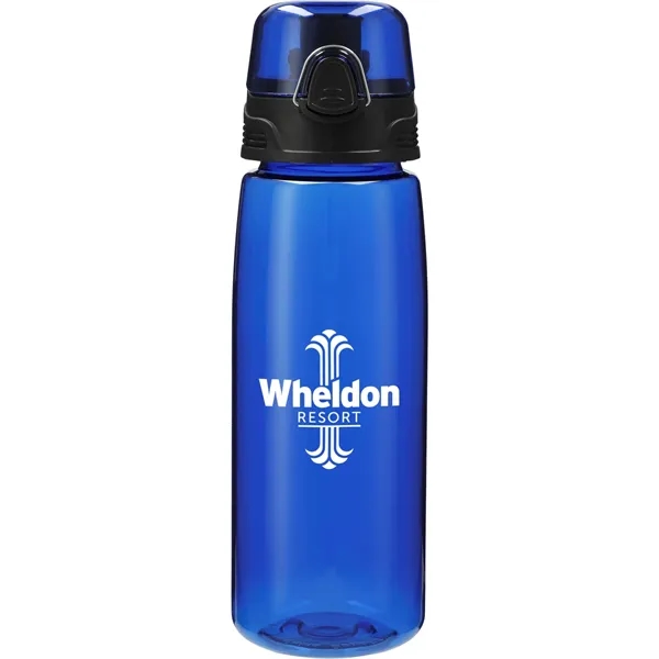 Transparent Blue (Tbl) color option for Capri 25oz Tritan Sports Bottle
