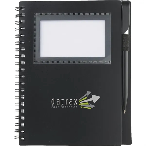 Main photo of Fsc® Mix 5.5" X 7" Star Spiral Notebook With Pen