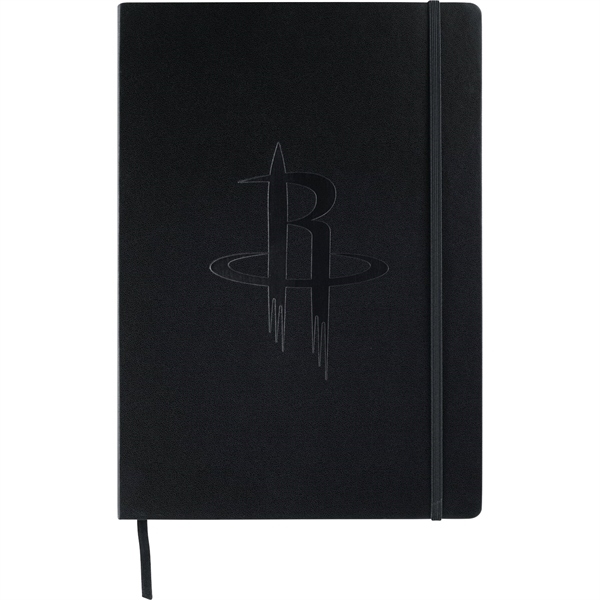 Black (Bk) color option for Fsc® Mix 8" X 11.5" Ambassador Large Journal