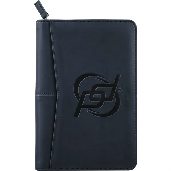 Navy (Ny) color option for Fsc® Mix Pedova™ Jr. Zippered Padfolio