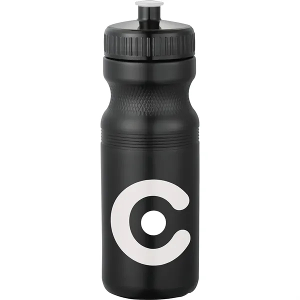 Black (Bk) color option for Easy Squeezy Spirit 24oz Sports Bottle