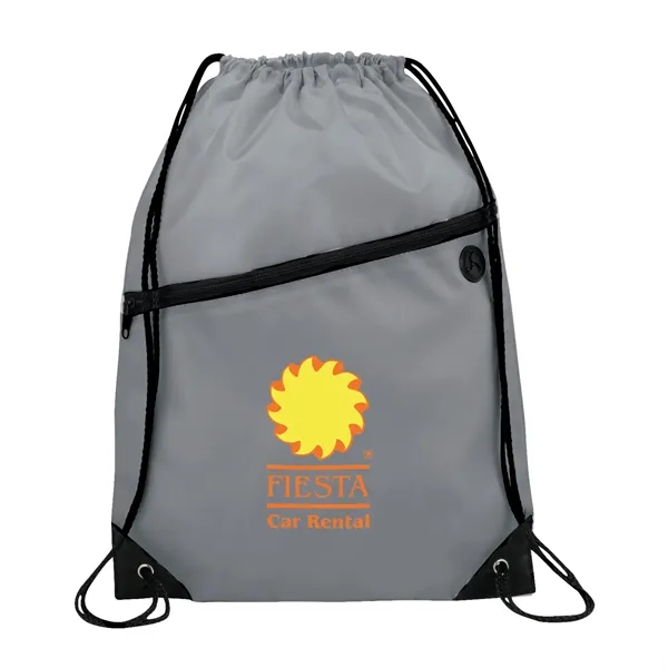 Gray (Gy) color option for Robin Drawstring Bag
