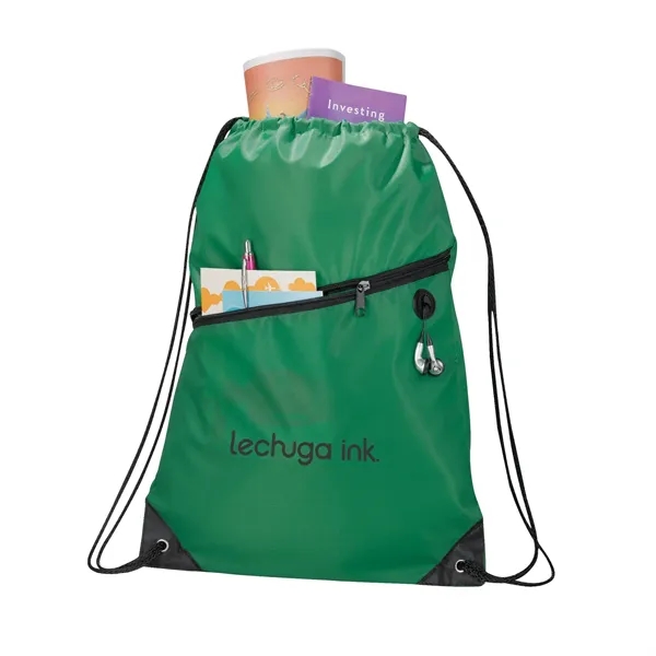 Green (Gr) color option for Robin Drawstring Bag