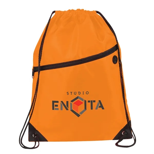 Orange (Or) color option for Robin Drawstring Bag