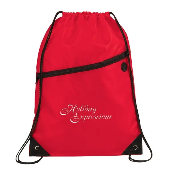 Red (Re) color option for Robin Drawstring Bag