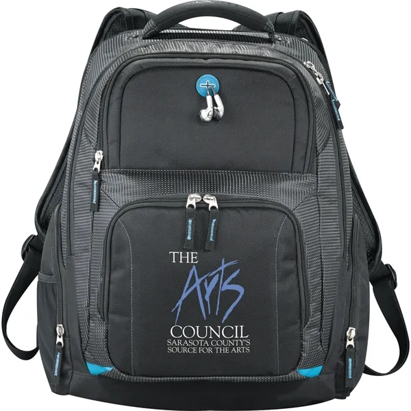 Black (Bk) color option for Zoom Tsa 15" Computer Backpack