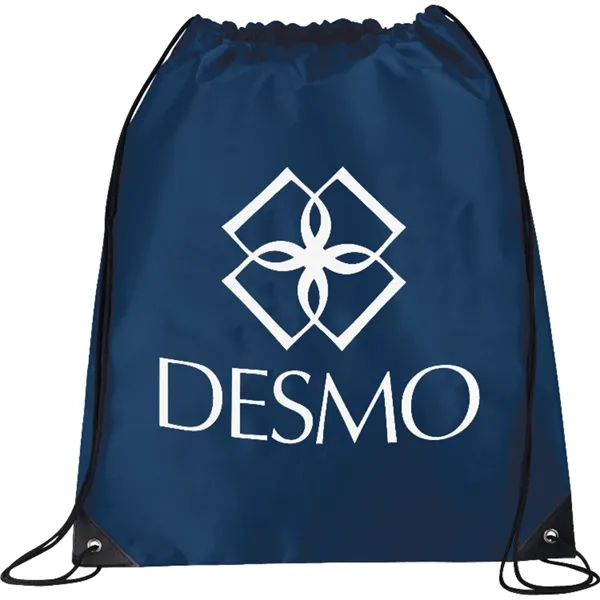 Navy Blue (Nbl) color option for Large Oriole Drawstring Bag