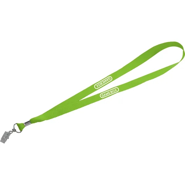 Green (Gr) color option for Lanyard With Bulldog Clip