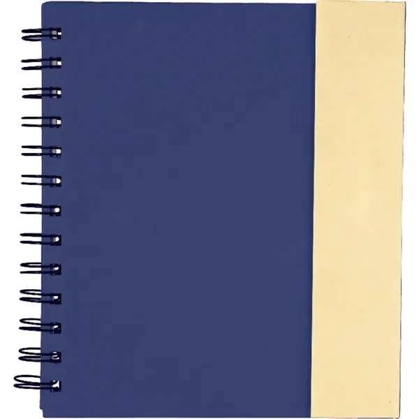 Blue (Bl) color option for Fsc® Mix 6.5" X 7" Lock It Spiral Notebook
