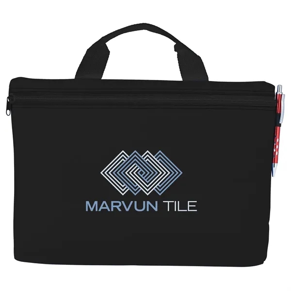 Black (Bk) color option for Edge Document Briefcase