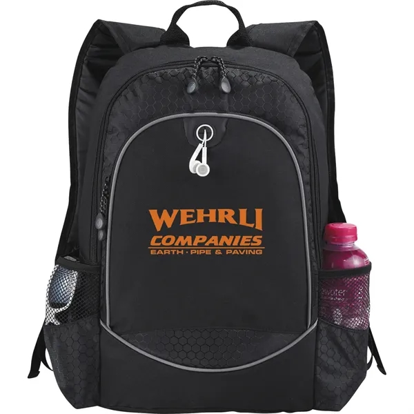Black (BK) color option for Hive 15" Computer Backpack