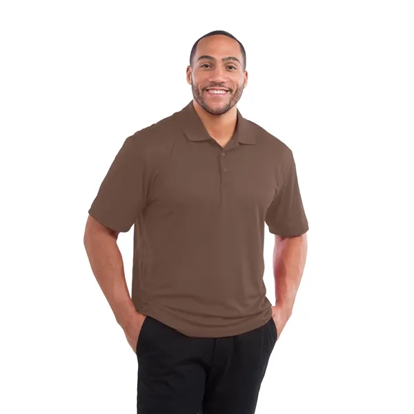 Mocha (193) color option for Men's Moreno Short Sleeve Polo