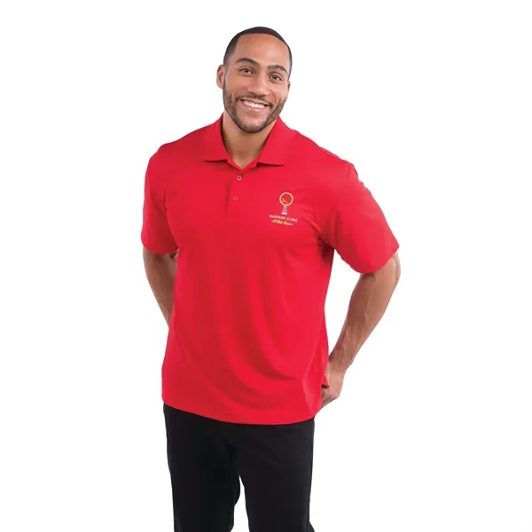 Red (356) color option for Men's Moreno Short Sleeve Polo