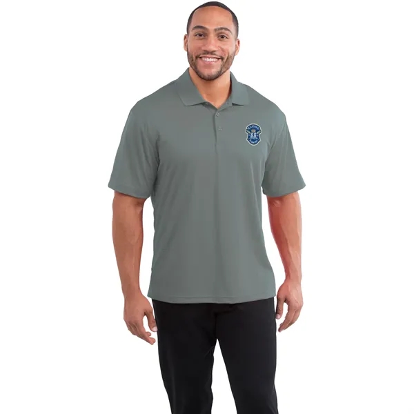 Steel Grey (945) color option for Men's Moreno Short Sleeve Polo