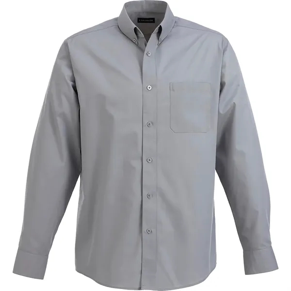 Grey (940) color option for Men's Preston Long Sleeve Shirt