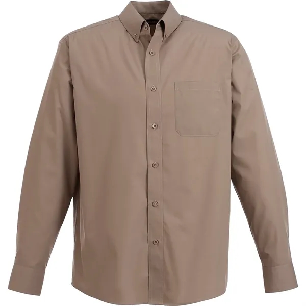 Tan (160) color option for Men's Preston Long Sleeve Shirt