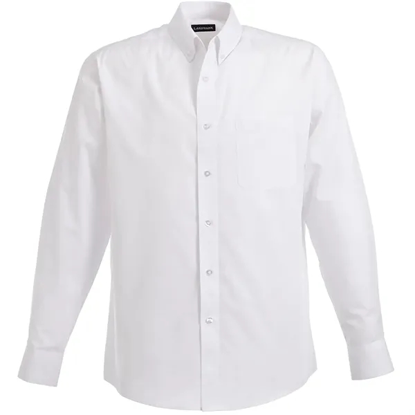 White (125) color option for Men's Preston Long Sleeve Shirt