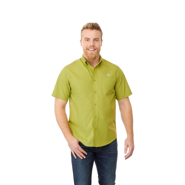 Dark Citron Green (660) color option for Men's Colter Short Sleeve Shirt