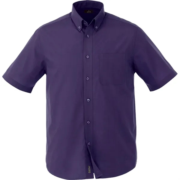 Dark Plum (585) color option for Men's Colter Short Sleeve Shirt