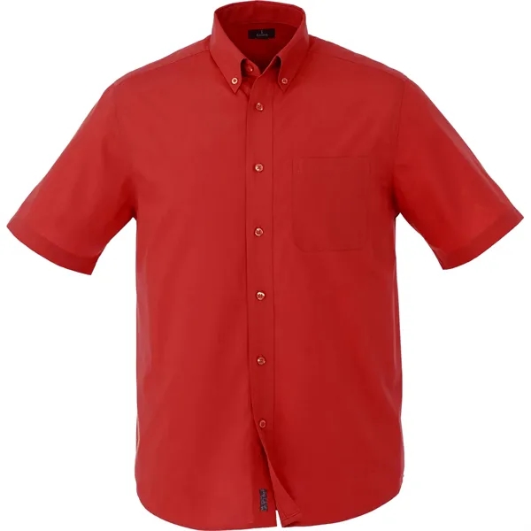 Team Red (358) color option for Men's Colter Short Sleeve Shirt