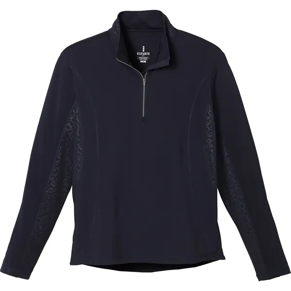Navy (575) color option for Men's Caltech Knit Quarter Zip