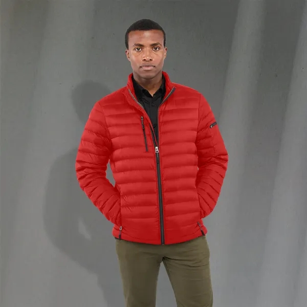 Team Red (358) color option for Men's Whistler Light Down Jacket