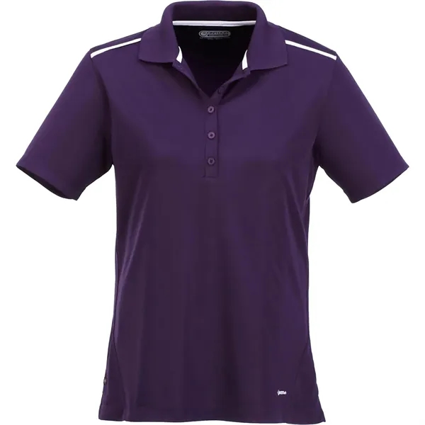 Dark Plum/White (585) color option for Women's Albula Ss Polo