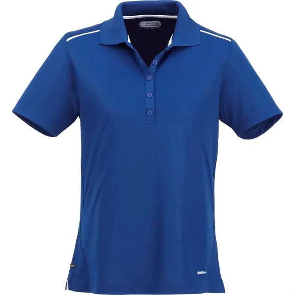 Metro Blue/White (550) color option for Women's Albula Ss Polo