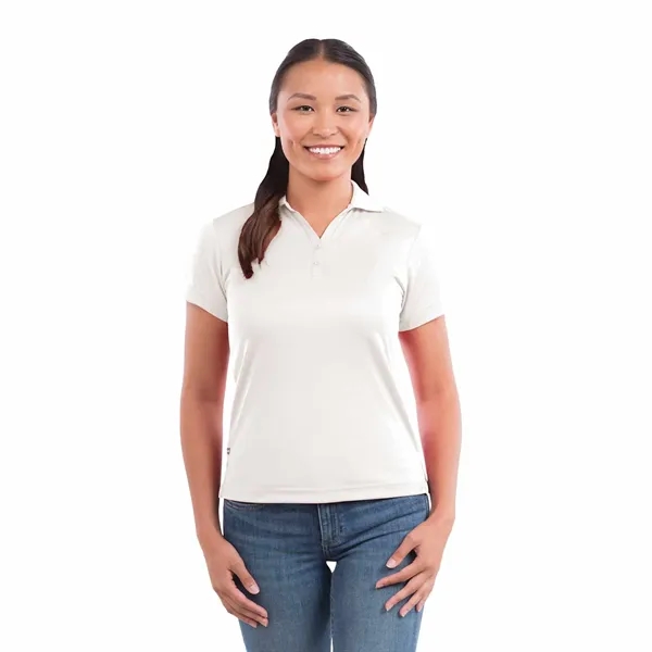 Stone (135) color option for Women's Moreno Text Micro Ss Polo