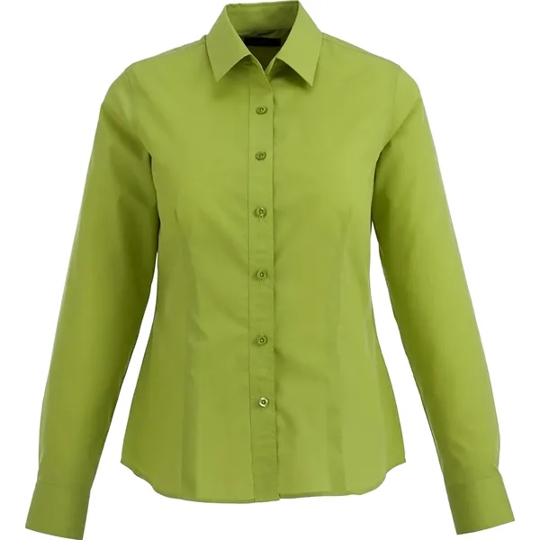 Dark Citron Green (660) color option for Women's Preston Long Sleeve Shirt