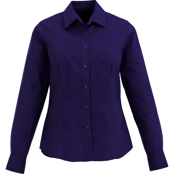 Dark Plum (585) color option for Women's Preston Long Sleeve Shirt