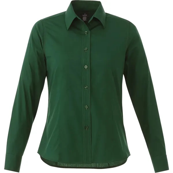 Forest Green (640) color option for Women's Preston Long Sleeve Shirt