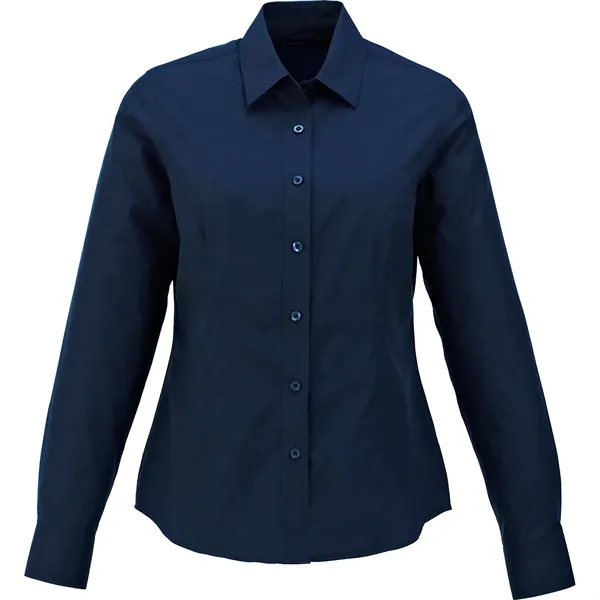 Navy (575) color option for Women's Preston Long Sleeve Shirt