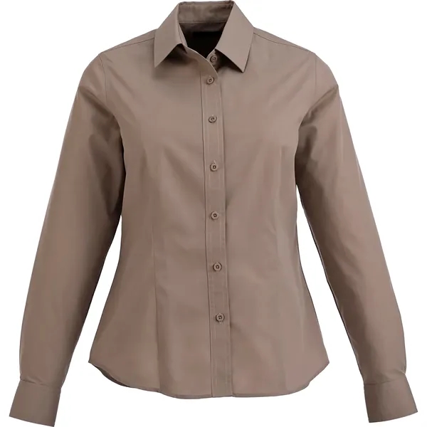 Tan (160) color option for Women's Preston Long Sleeve Shirt